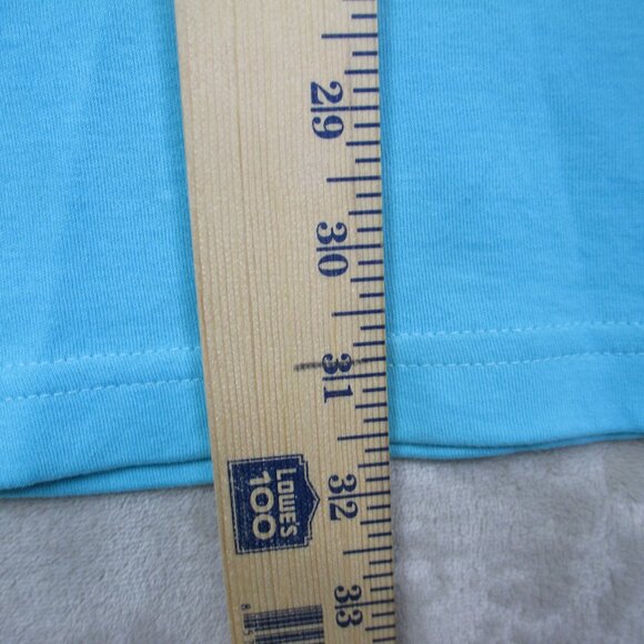 New Quacker Factory Blue Pull Over Sequin Nautical Theme 3/4 Sleeve T-Shirt 3X - Picture 10 of 10